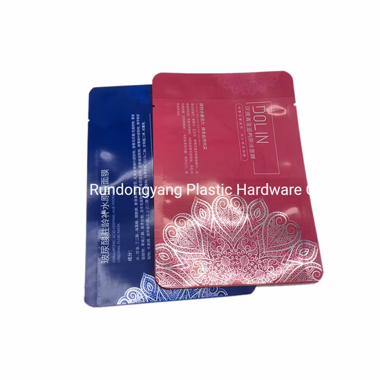 Sacs en plastique de fruits secs d'impression par héliogravure de haute qualité personnalisés en usine avec fenêtre transparente et fermeture à glissière