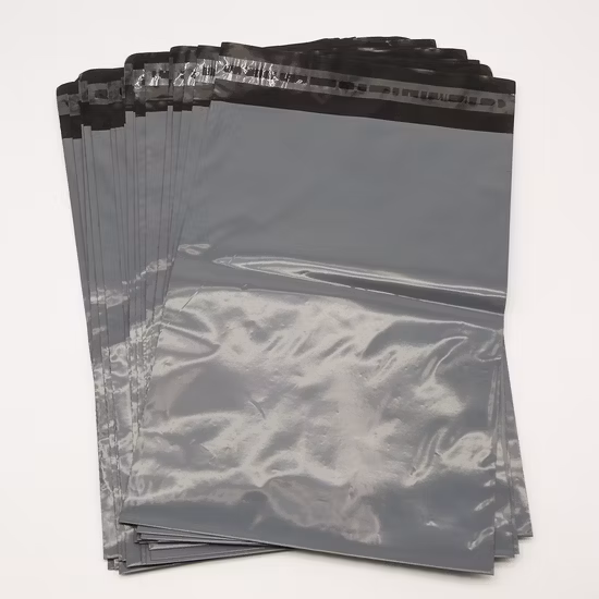 Sac postal gris/blanc 25*35cm/10X13 ", sac postal en Poly à prix compétitif