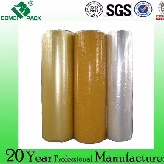 Chine Fabricant bon marché BOPP Jumbo Roll Rouleaux géants de ruban d'emballage